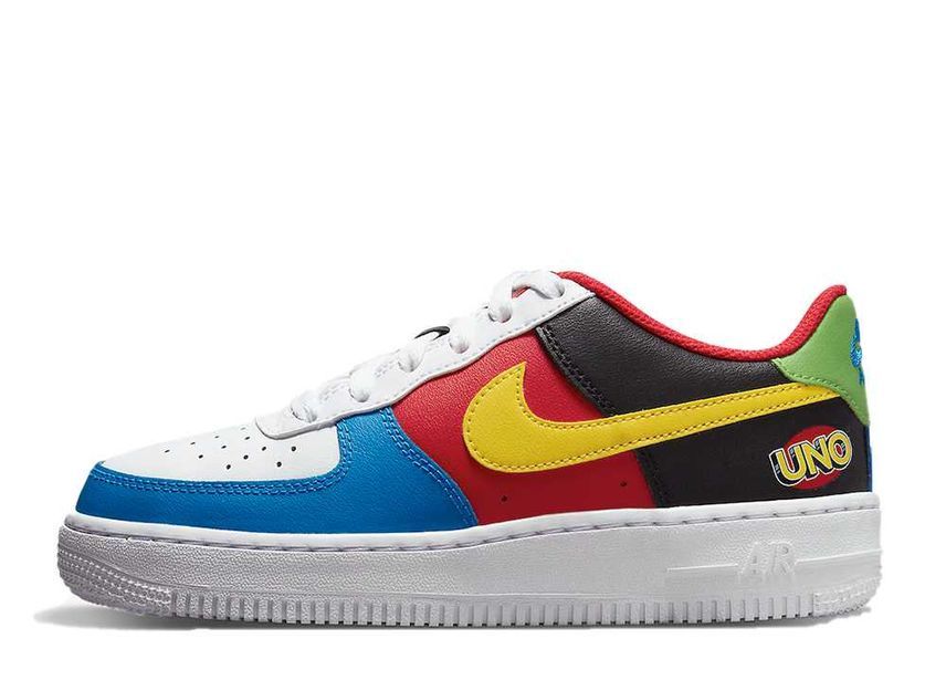 UNO x Nike Air Force 1 Low "White/Yellow/University Red" 30cm DC8887-100_画像1