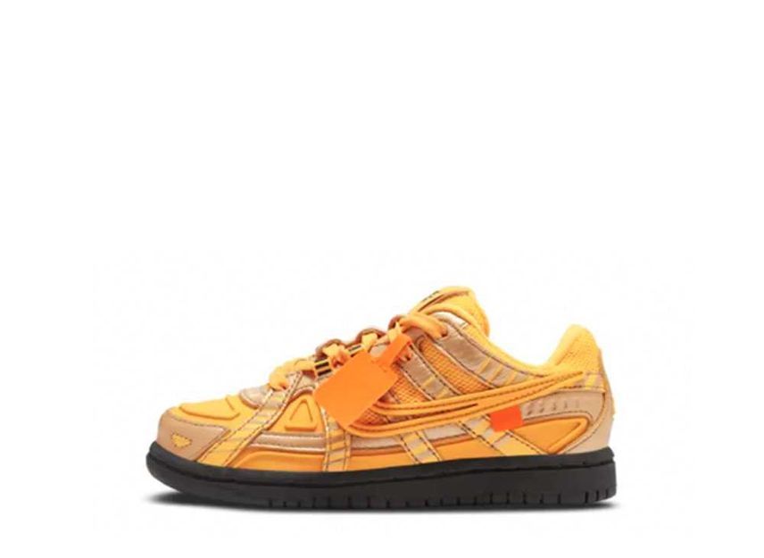 14cm～ Off-White Nike PS Air Rubber Dunk "University Gold" 20cm CW7410-700