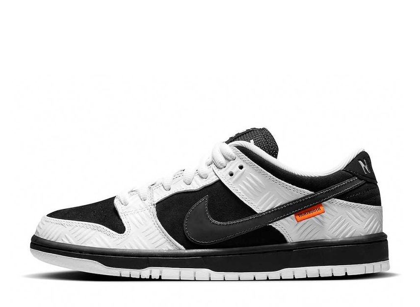 25.0cm TIGHTBOOTH Nike SB Dunk Low Pro QS "Black and White" 25cm FD2629-100