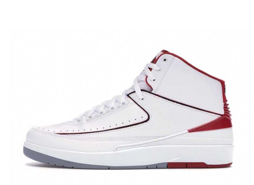 27.0cm Nike Air Jordan 2 Retro "White/Red"(2014) 27cm 385475-102