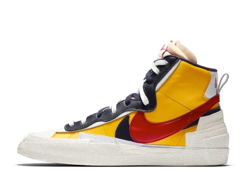 27.0cm sacai Nike Blazer Mid "Varsity Maize/Varsity Red" 27cm BV0072-700