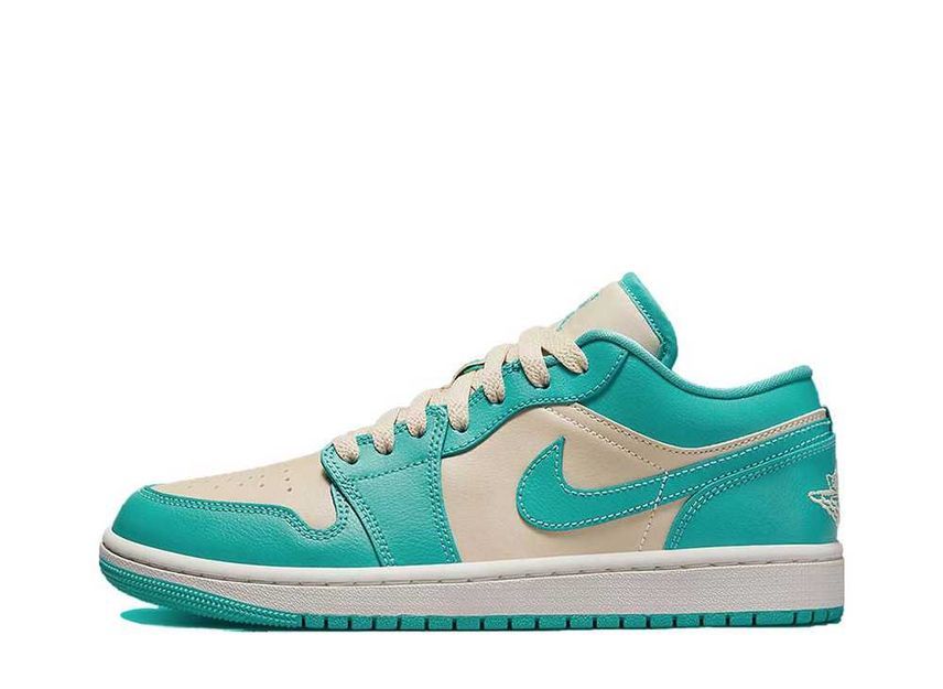 25.0cm Nike WMNS Air Jordan 1 Low "Teal Green" 25cm DC0774-131