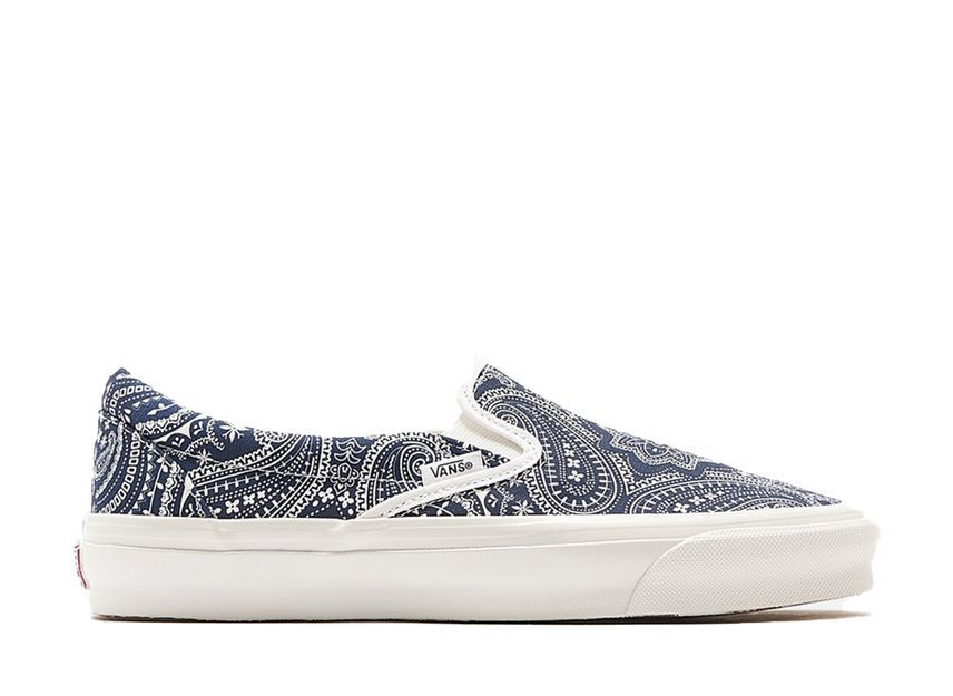 27.5cm KITH Vans Vault OG Classic Slip-On LX "Paisley/Gibralter Sea" 27.5cm VN0A45JK6CC