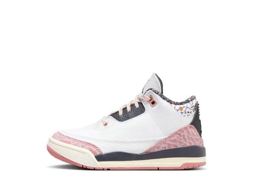 14cm～ Nike PS Air Jordan 3 Retro "Vintage Floral" 20cm FQ9174-100