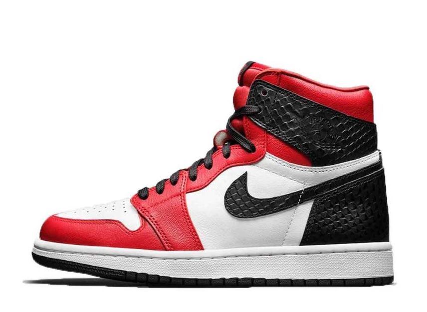 Nike Wmns Air Jordan 1 High OG "Satin Red" 26cm CD0461-601_画像1