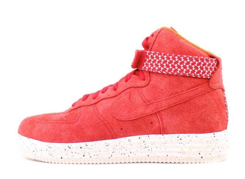 UNDEFEATED Nike Lunar Force 1 High SP "University Red" 28cm 652806-660_画像1