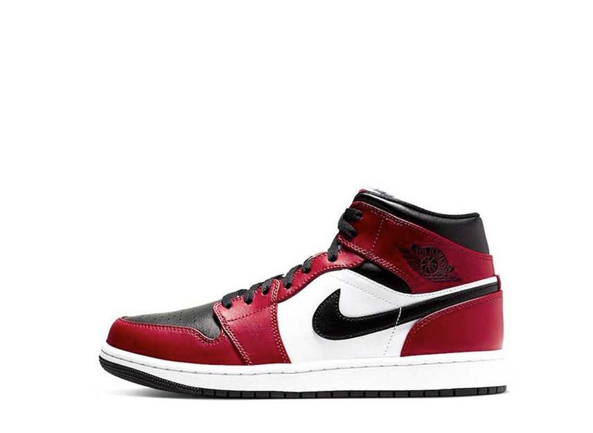 23cm～ Nike GS Air Jordan 1 Mid "Black/Gym Red-White" 23cm 554725-069