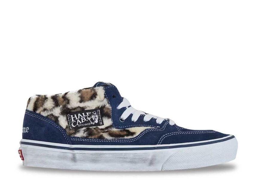 27.0cm Supreme Vans Leopard Half Cab "Navy" 27cm SUP-VANS-23FW-HC-NV