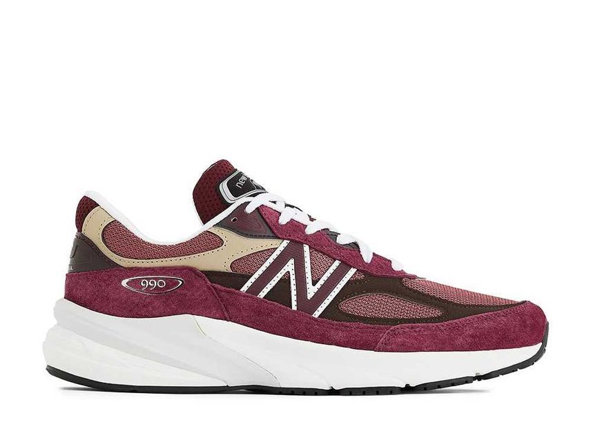 28.0cm New Balance 990V6 "Burgundy" 28cm U990BT6