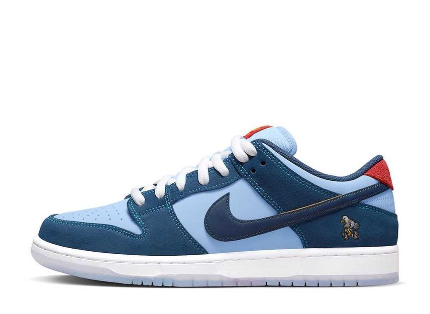 26.0cm Why So Sad? Nike SB Dunk Low "Coastal Blue/Speed Yellow-University Red" 26cm DX5549-400