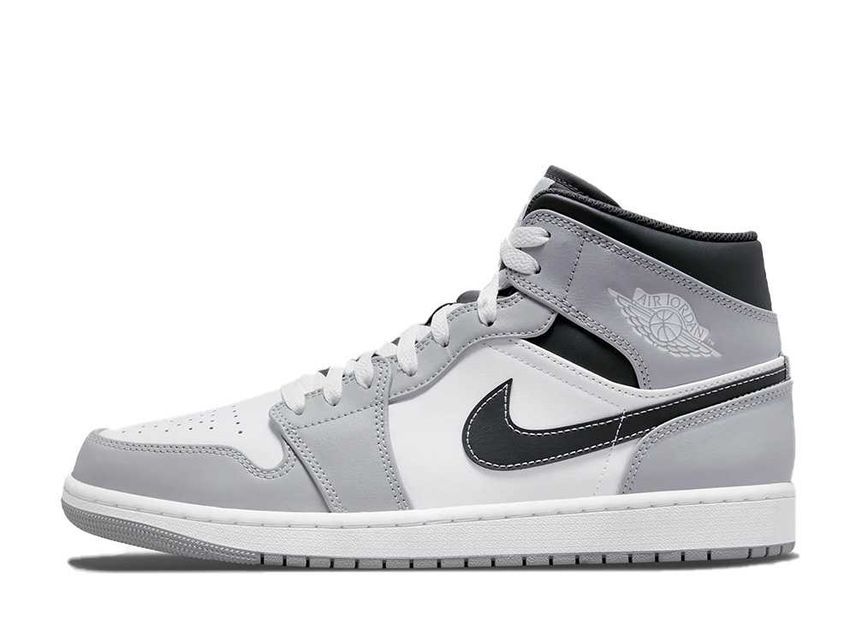 28.0cm Nike Air Jordan 1 Mid "Grey White/Anthracite" 28cm 554724-078