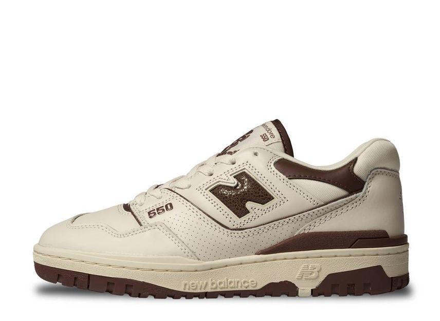 28.0cm Aim Leon Dore New Balance 550 "White/Brown" 28cm BB550AB1