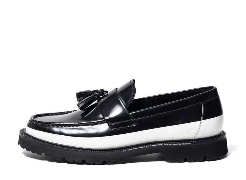 Fragment COLE HAAN American Classics Tassel Loafer "Black/White" 25.5cm FRGMT-CH-ACTL-BLK_画像1