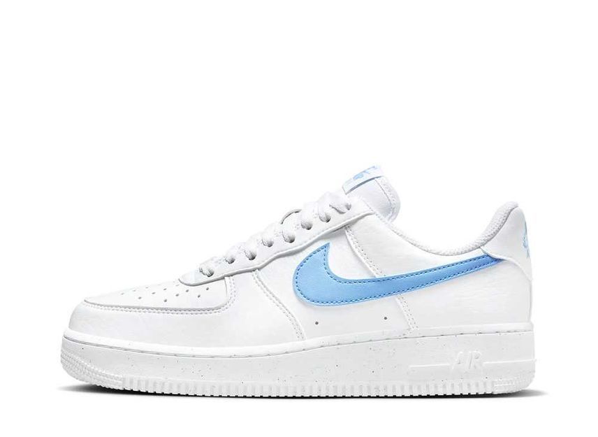 23.0cm Nike WMNS Air Force 1 '07 Next Nature "White/University Blue/White Volt" 23cm DV3808-103