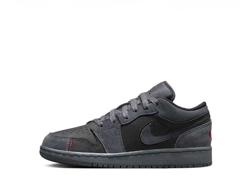 23cm～ Nike GS Air Jordan 1 Low SE Craft "Dark Smoke Grey" 23cm FQ7757-001