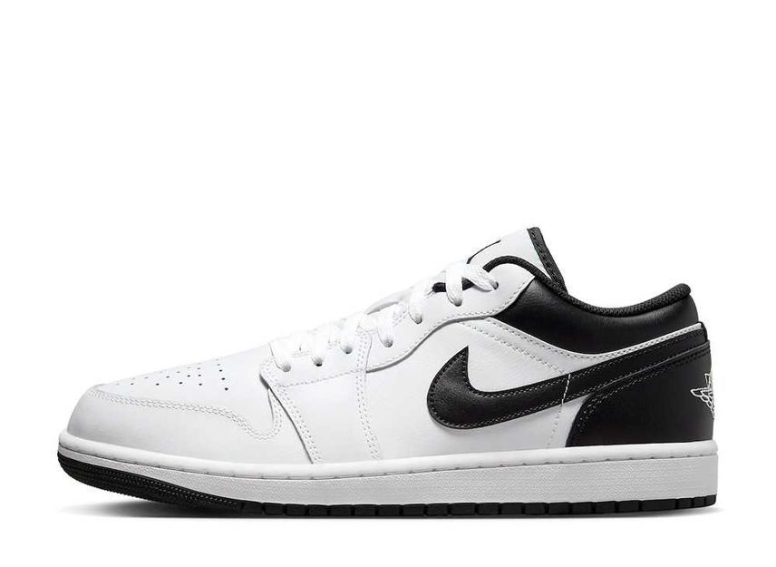 25.0cm Nike Air Jordan 1 Low "White/Black" 25cm 553558-132