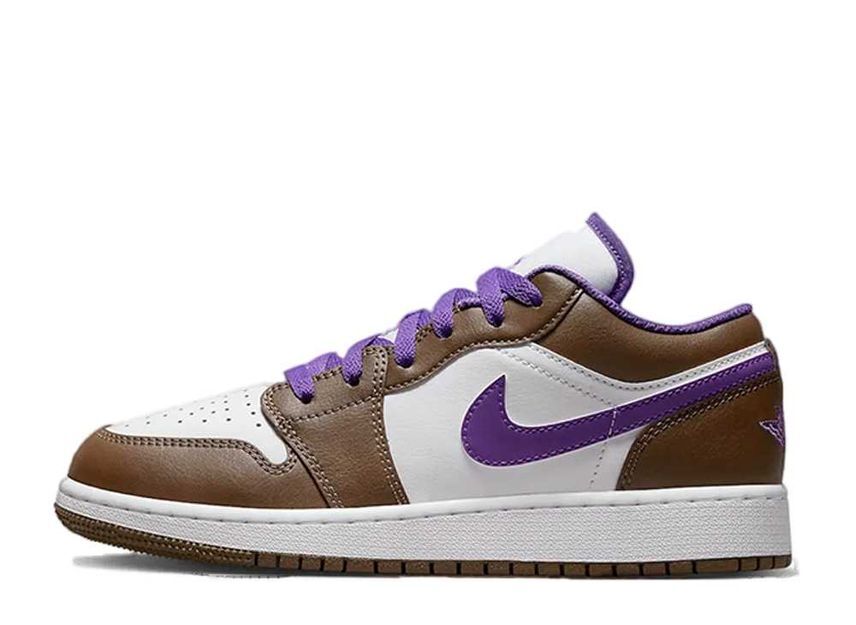 29.0cm Nike Air Jordan 1 Low "Brown and Purple" 29cm 553558-215