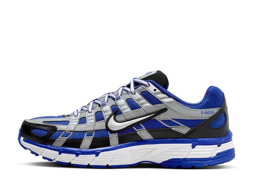 27.0cm Nike P-6000 "Racer Blue/Black/Flat Silver/White" 27cm CD6404-400