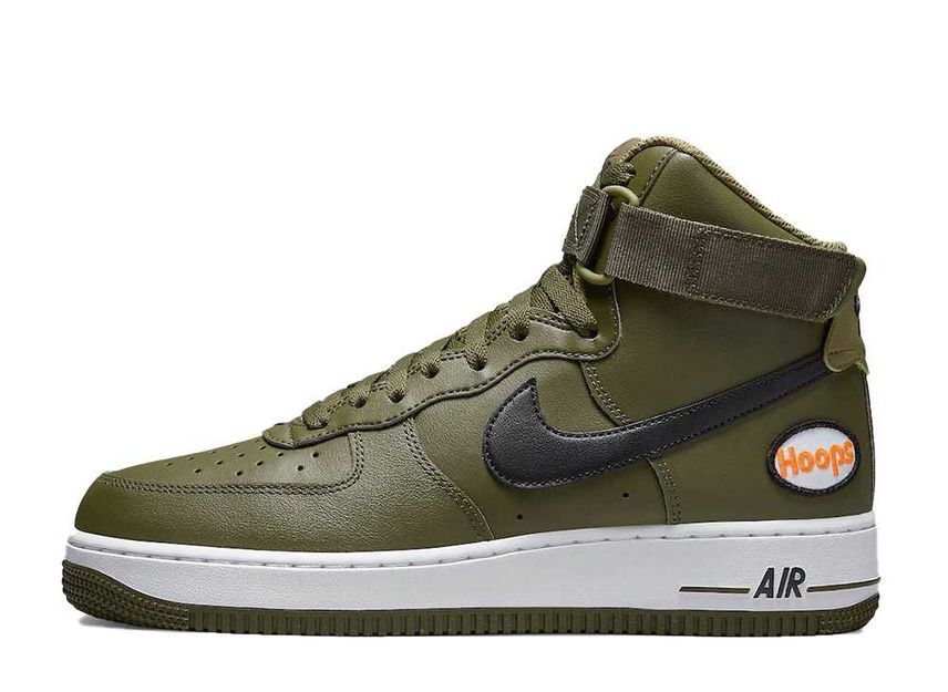 28.0cm Nike Air Force 1 High '07 LV8 "Rough Green/Black/Total Orange" 28cm DH7453-300