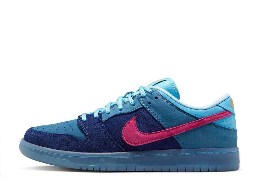 27.0cm Run The Jewels Nike SB Dunk Low "Deep Royal Blue and Active Pink" 27cm DO9404-400