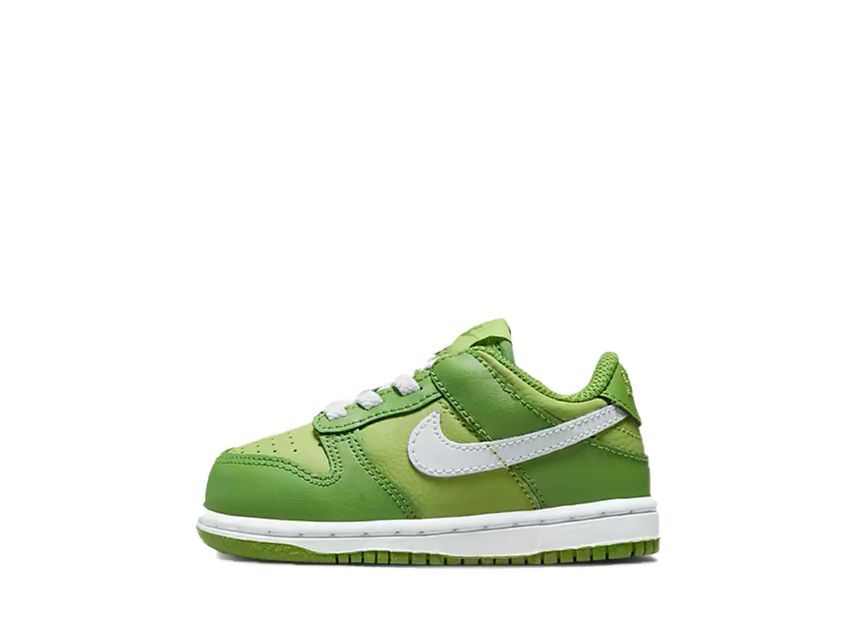 14cm～ Nike TD Dunk Low "Chlorophyll/White/Vivid Green" 16cm DH9761-301