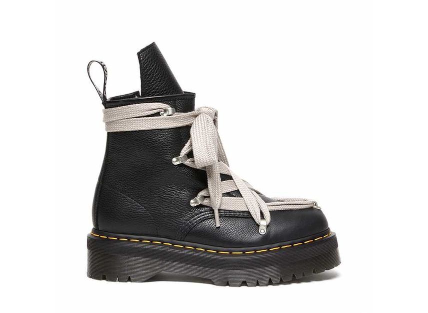 UK9 Rick Owens Dr. Martens 1460 Quad Pent 8 Hole Boots "Black" 28cm 27977001