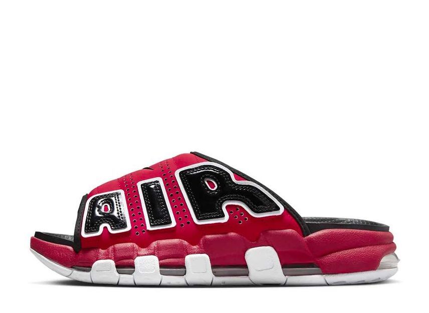 Nike Air More Uptempo Slide "University Red/Black" 29cm FJ6036-600_画像1