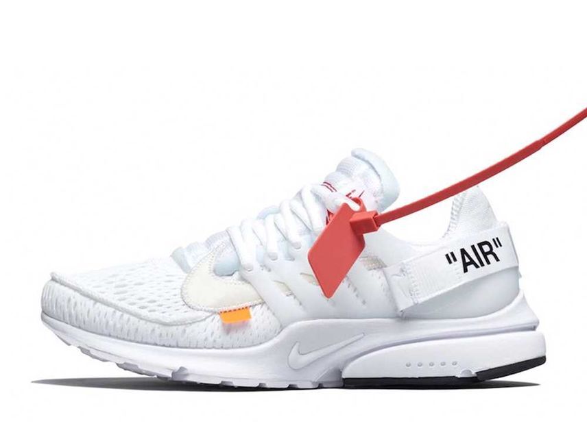 26.0cm Off-White Nike Air Presto "White/Black/Cone" 26cm AA3830-100