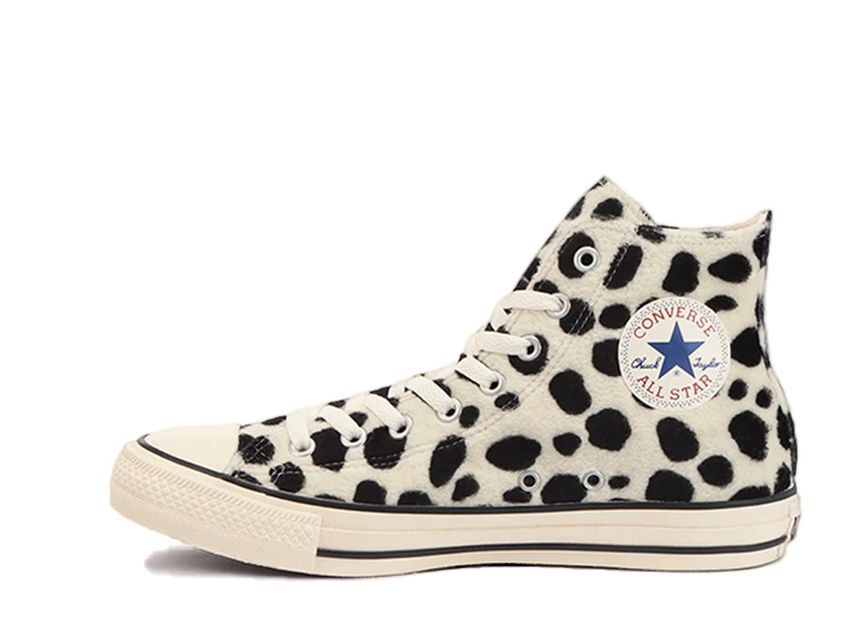 24.5cm Converse All Star Dalmatianfur Hi "Off White" 24.5cm 31307820