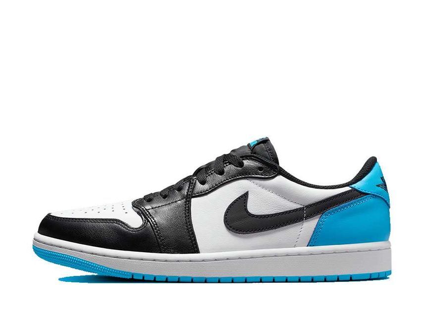 29.0cm Nike Air Jordan 1 Low OG "Black and Dark Powder Blue/UNC" 29cm CZ0790-104