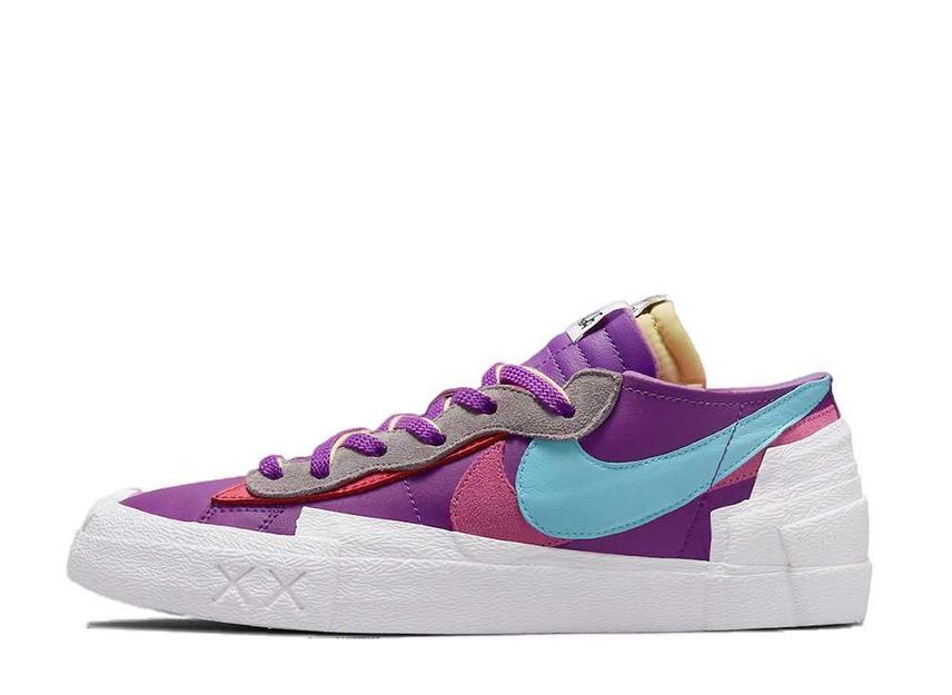 26.0cm KAWS sacai Nike Blazer Low "Purple Dusk" 26cm DM7901-500