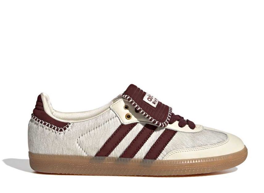 29.0cm Wales Bonner adidas Samba Pony Tonal Low "Cream White/Mystery Brown" 29cm IE0586