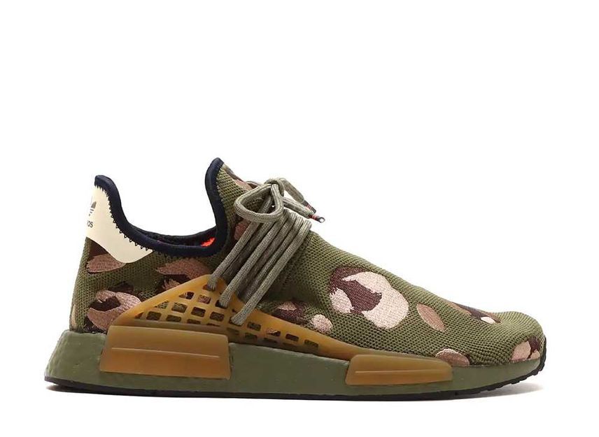 27.5cm adidas HU NMD "Olive/Orange" 27.5cm HQ9148