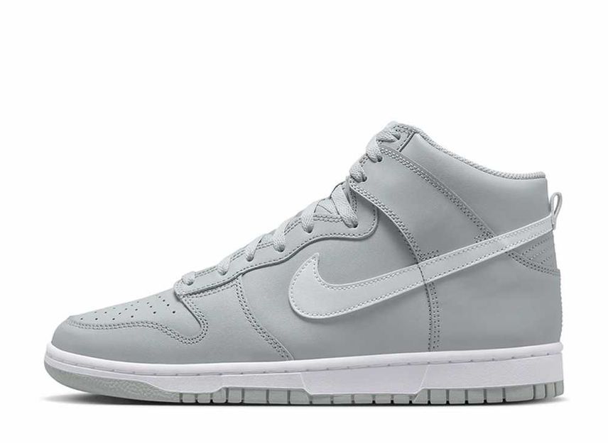 27.0cm Nike Dunk Hi Retro "Light Smoke Grey/White" 27cm DV0828-001