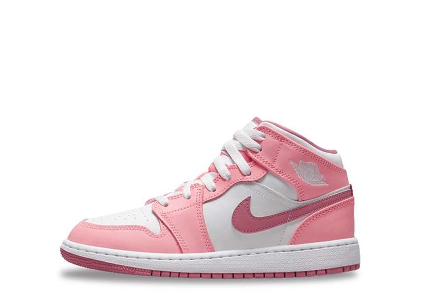 24cm～ Nike GS Air Jordan 1 Mid "Coral Chalk/White/Desert Berry" 24.5cm DQ8423-616