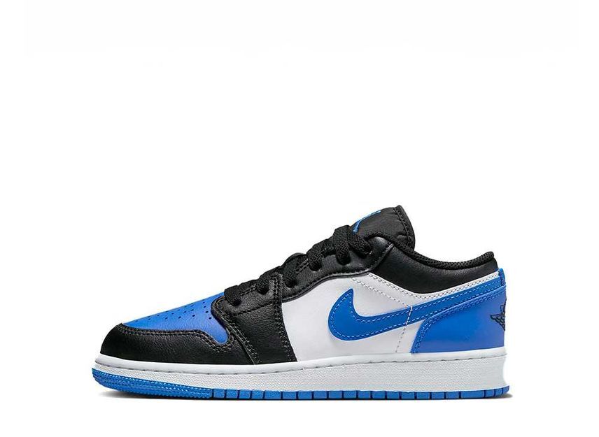 Nike GS Air Jordan 1 Low "Black/White/Royal Blue" 24cm 553560-140_画像1