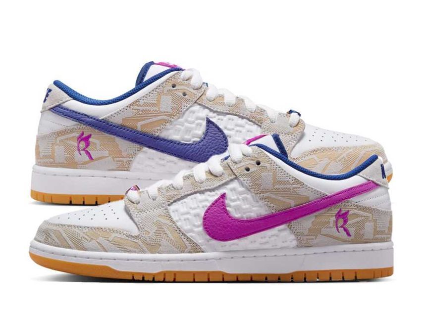 26.5cm Rayssa Leal Nike SB Dunk Low PRM "Pure Platinum and Vivid Purple" 26.5cm FZ5251-001