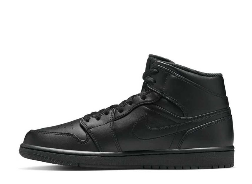 28.0cm Nike Air Jordan 1 Mid "Triple Black" 28cm 554724-093