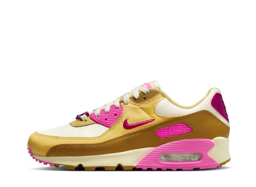 26.0cm以上 Nike WMNS Air Max 90 SE "Coconuts Milk/Saturn Gold/Blondine/Playful Pink" 27.5cm FD8684-101