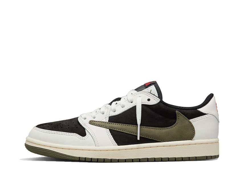 Travis Scott Nike WMNS Air Jordan 1 Low OG &amp;quot;Medium Olive&amp;quot; 24.5см DZ4137-106