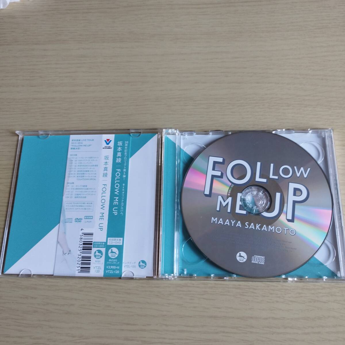 CD　坂本真綾　 FOLLOW ME UP　9thアルバム　DVD_画像3