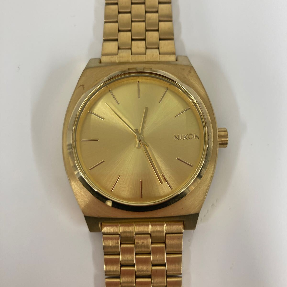 。NIXON TIME TELLER ALL GOLD/GOLD ニクソン 腕時計 ゴールド【時計】の画像2