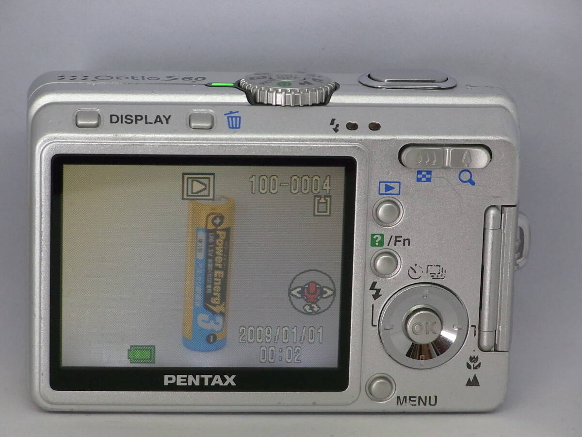 ◆◆ ペンタックス ( PENTAX) コンパクトデジタルカメラ Ｏｐｔｉｏ Ｓ６０ ◆◆_画像4