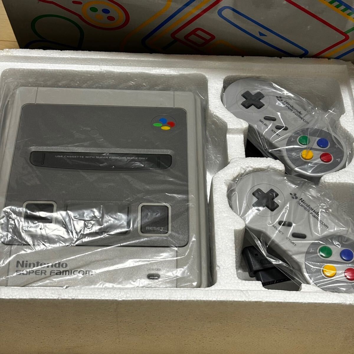 ★ほぼ新品・美品★スーパーファミコン 任天堂 Nintendo 初期型の画像4