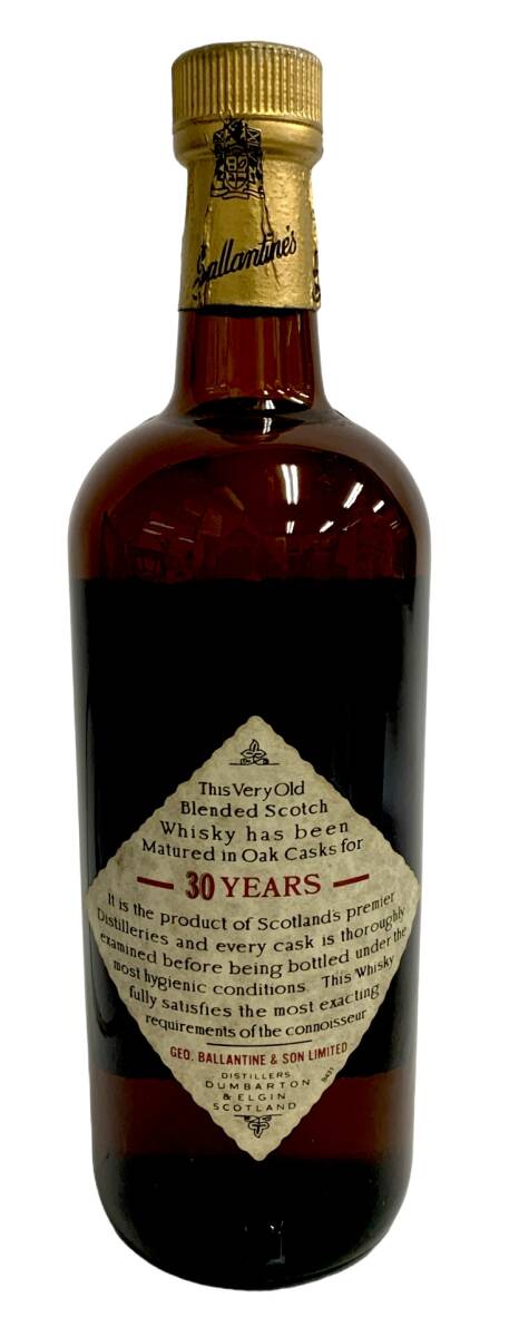 Ballantine's バランタイン 30年 VERY OLD SCOTCH WHISKEY スコッチ ウイスキー 古酒 お酒　RK2403040_画像2
