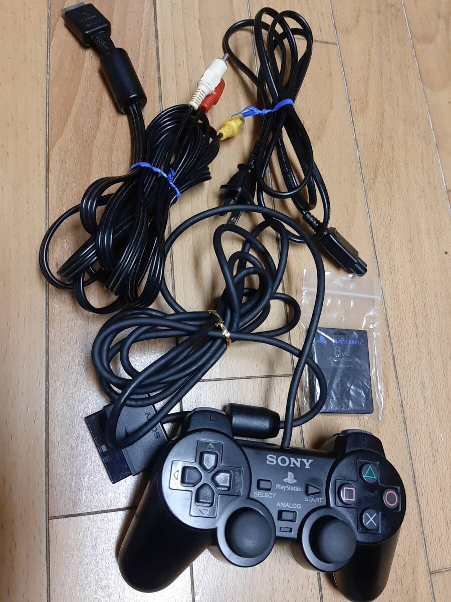 PS2本体 SCPH-10000セット 動作確認済み　※訳あり品_画像2