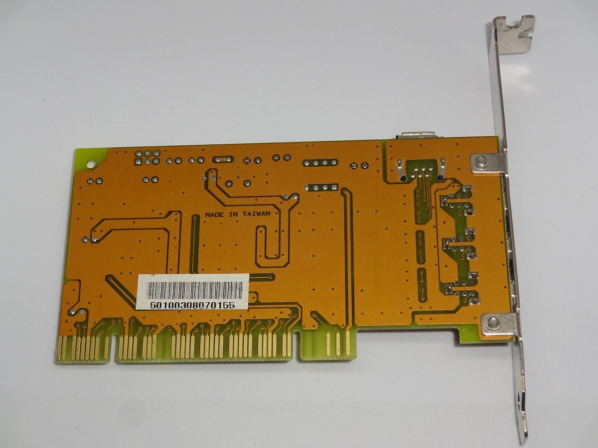 IEEE1394a расширение карта внешний 3 порт внутри часть 1 порт VIA*VT6306 установка PCI подключение ①