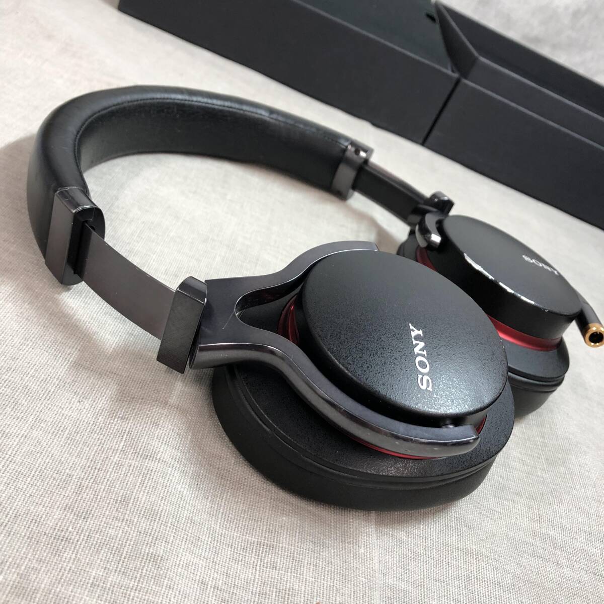 ソニー SONY ヘッドホン MDR-1A リモコン・マイク付き ケーブル着脱式_画像8