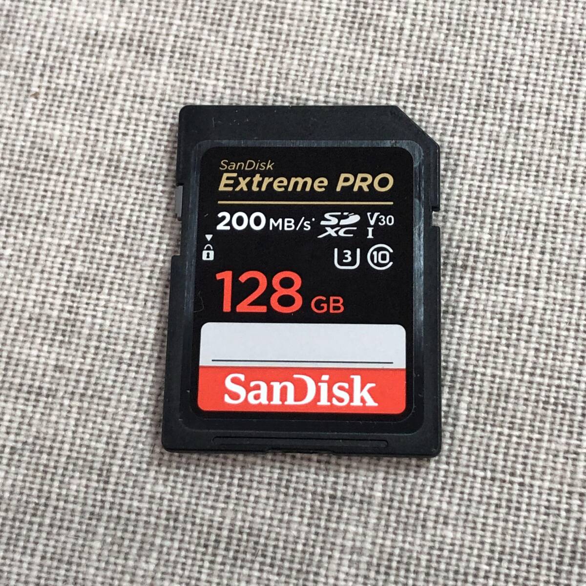 SanDisk Extreme PRO SDカード 128GB SDXC C10 UHS-I V30 読取最大200MB/s_画像2