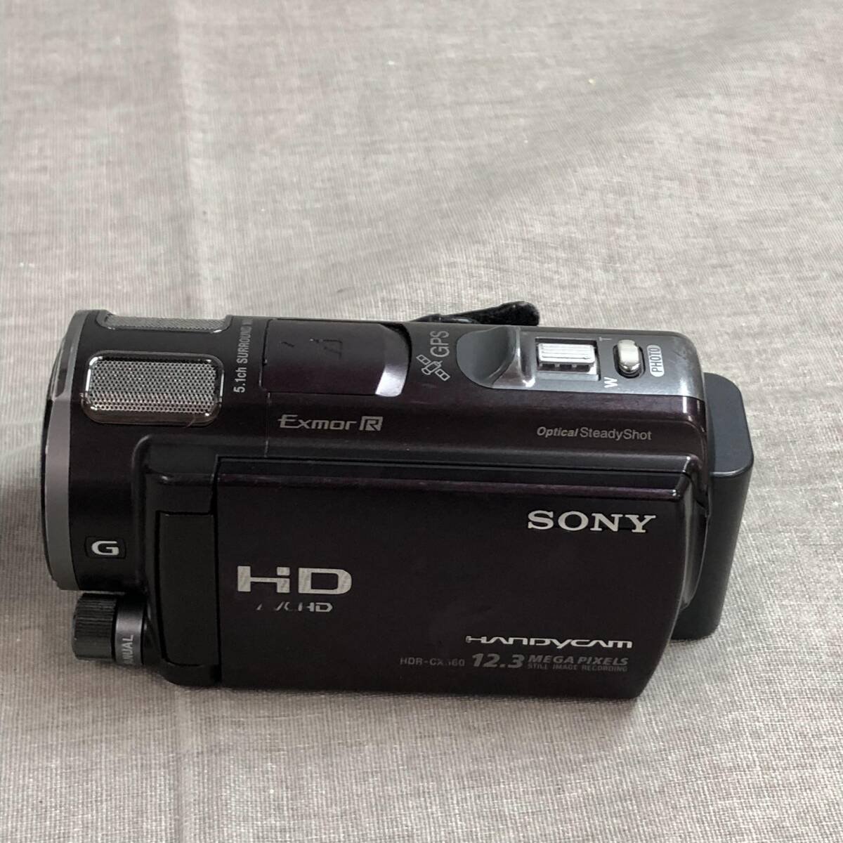 現状品 訳あり品 SONY デジタルHDビデオカメラ HDR-CX560Vの画像6
